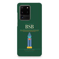 Thumbnail for Brasilia - Presidente Juscelino Kubitschek International Airport BSB design on samsung case - dark green