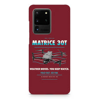 Thumbnail for DJI Matrice 30T design on samsung case - dark red