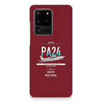 Thumbnail for Piper PA-24-250 Comanche 250 design on samsung case - dark red