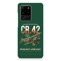 Thumbnail for Fiat CR.42 Falco design on samsung case - dark green