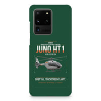 Thumbnail for Airbus H135 Juno HT1 design on samsung case - dark green