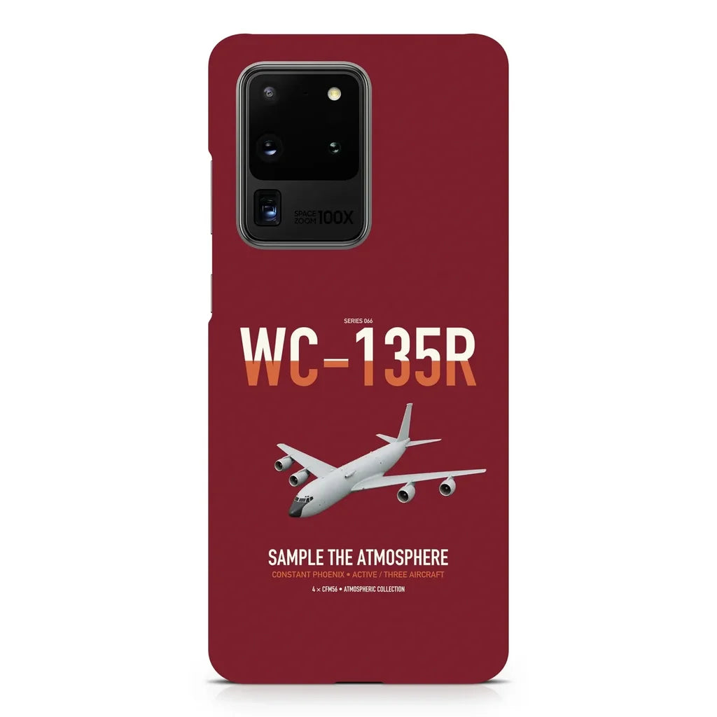 WC-135R Constant Phoenix design on samsung case - dark red