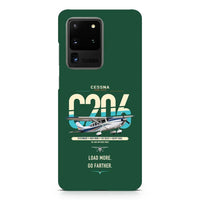 Thumbnail for Cessna 206 Stationair design on samsung case - dark green