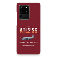 Thumbnail for Atlantique 2 Standard 6 design on samsung case - dark red