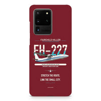 Thumbnail for Fairchild Hiller FH-227B design on samsung case - dark red