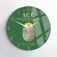 Thumbnail for Accra International Airport ACC Wall-Clock No-Frame - Green