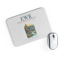 Thumbnail for Newark Liberty International Airport (EWR) design on light gray rectangle mouse pad