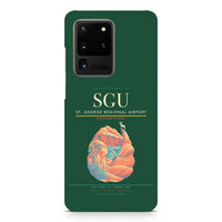 Thumbnail for St. George Regional Airport SGU design on samsung case - dark green