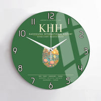 Thumbnail for Kaohsiung International Airport KHH Wall-Clock No-Frame - Green