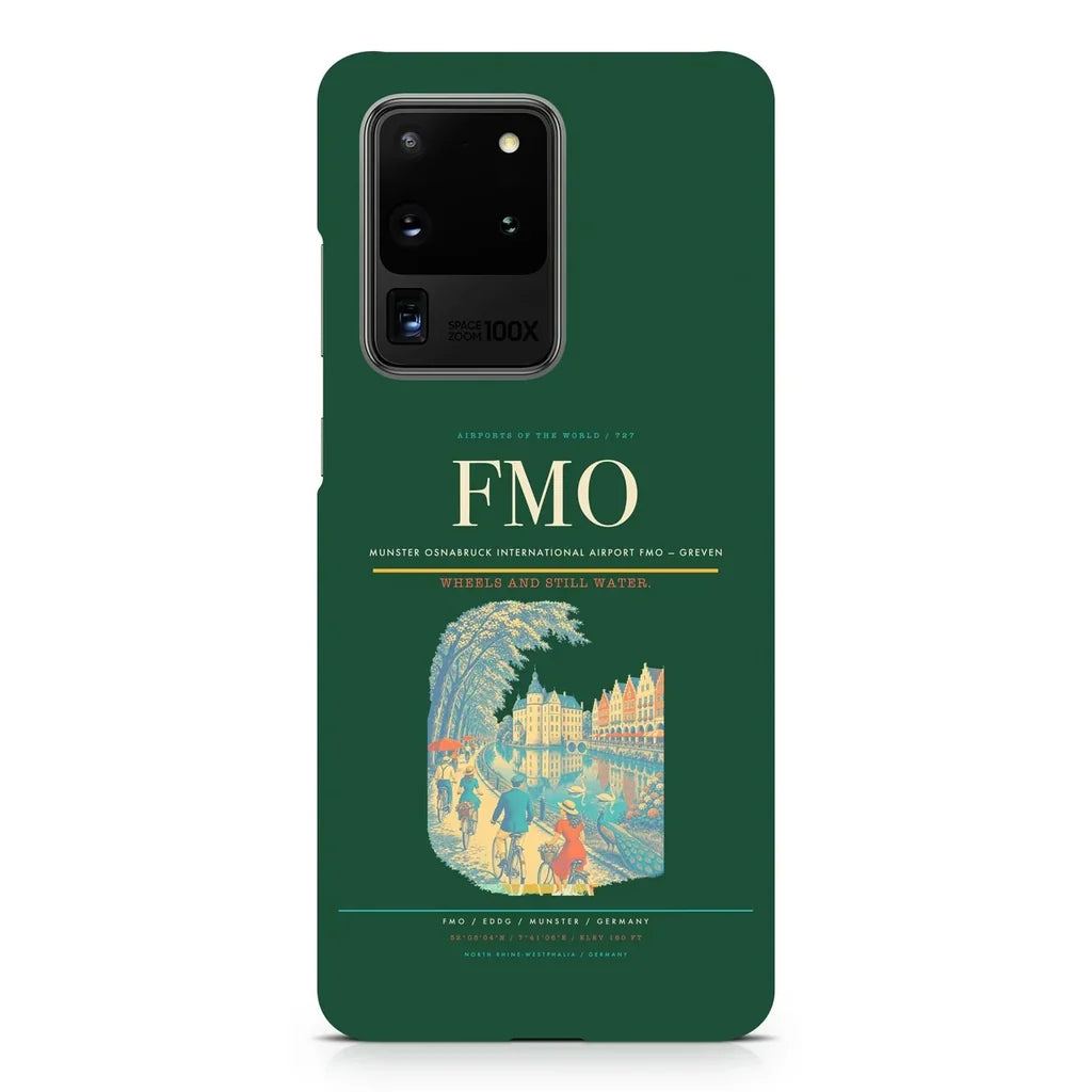 Munster Osnabruck International Airport FMO — Greven design on samsung case - dark green