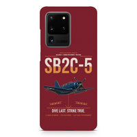 Thumbnail for SB2C-5 Helldiver design on samsung case - dark red