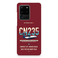 Thumbnail for Airbus CN235-300M design on samsung case - dark red