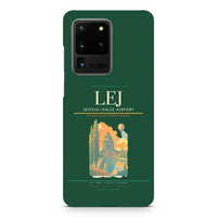 Thumbnail for Leipzig–Halle Airport LEJ design on samsung case - dark green