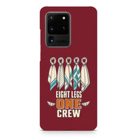 Thumbnail for Eight Legs One Crew design on samsung case - dark red