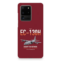 Thumbnail for EC-130H Compass Call design on samsung case - dark red