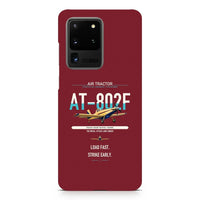 Thumbnail for Air Tractor AT-802F design on samsung case - dark red