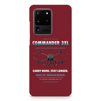 Thumbnail for Draganfly Commander 3XL design on samsung case - dark red
