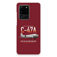 Thumbnail for C-47A Skytrain design on samsung case - dark red