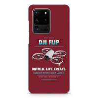 Thumbnail for DJI Flip design on samsung case - dark red