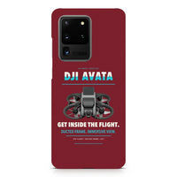 Thumbnail for DJI Avata design on samsung case - dark red