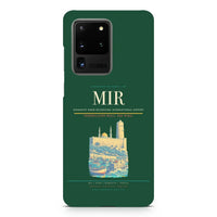 Thumbnail for Monastir Habib Bourguiba International Airport MIR design on samsung case - dark green