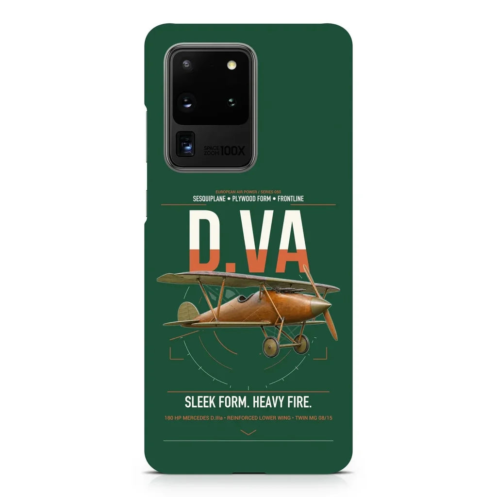 Albatros D.Va design on samsung case - dark green