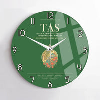 Thumbnail for Islam Karimov Tashkent International Airport TAS Wall-Clock No-Frame - Green