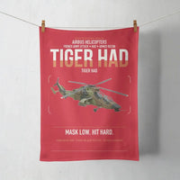 Thumbnail for Airbus Helicopters Tiger HAD design on red towel