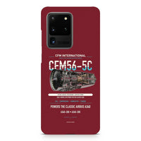 Thumbnail for CFM56-5C design on samsung case - dark red