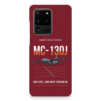 Thumbnail for MC-130J COMMANDO II design on samsung case - dark red