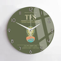 Thumbnail for Tenerife South Airport TFS Wall-Clock No-Frame - Green Army