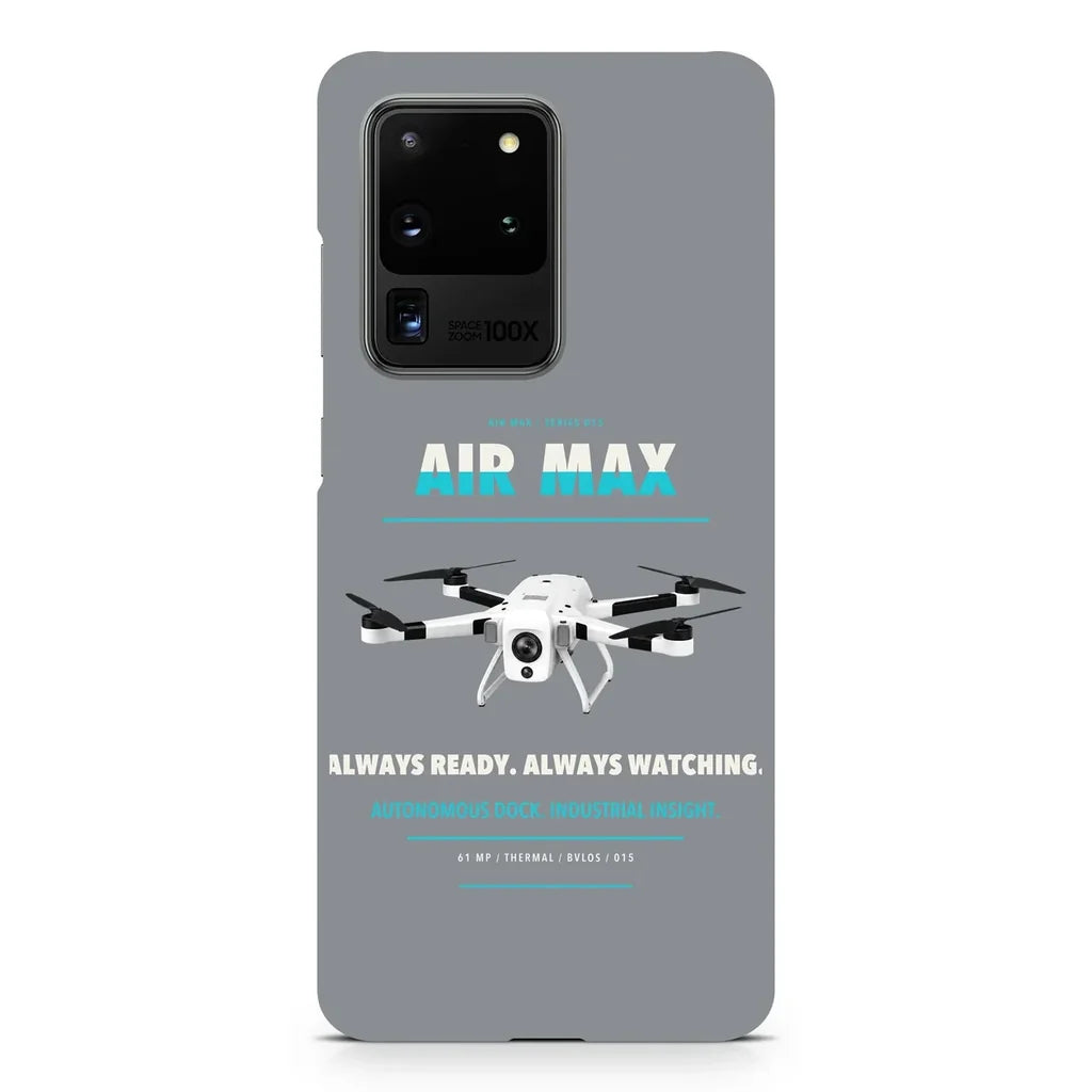 Percepto Air Max design on samsung case - gray