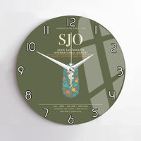Thumbnail for Juan Santamaria International Airport SJO  San Jose Wall-Clock No-Frame - Green Army