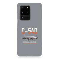 Thumbnail for C-54D Skymaster design on samsung case - gray