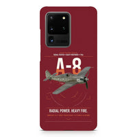 Thumbnail for Focke-Wulf Fw 190A-8 design on samsung case - dark red