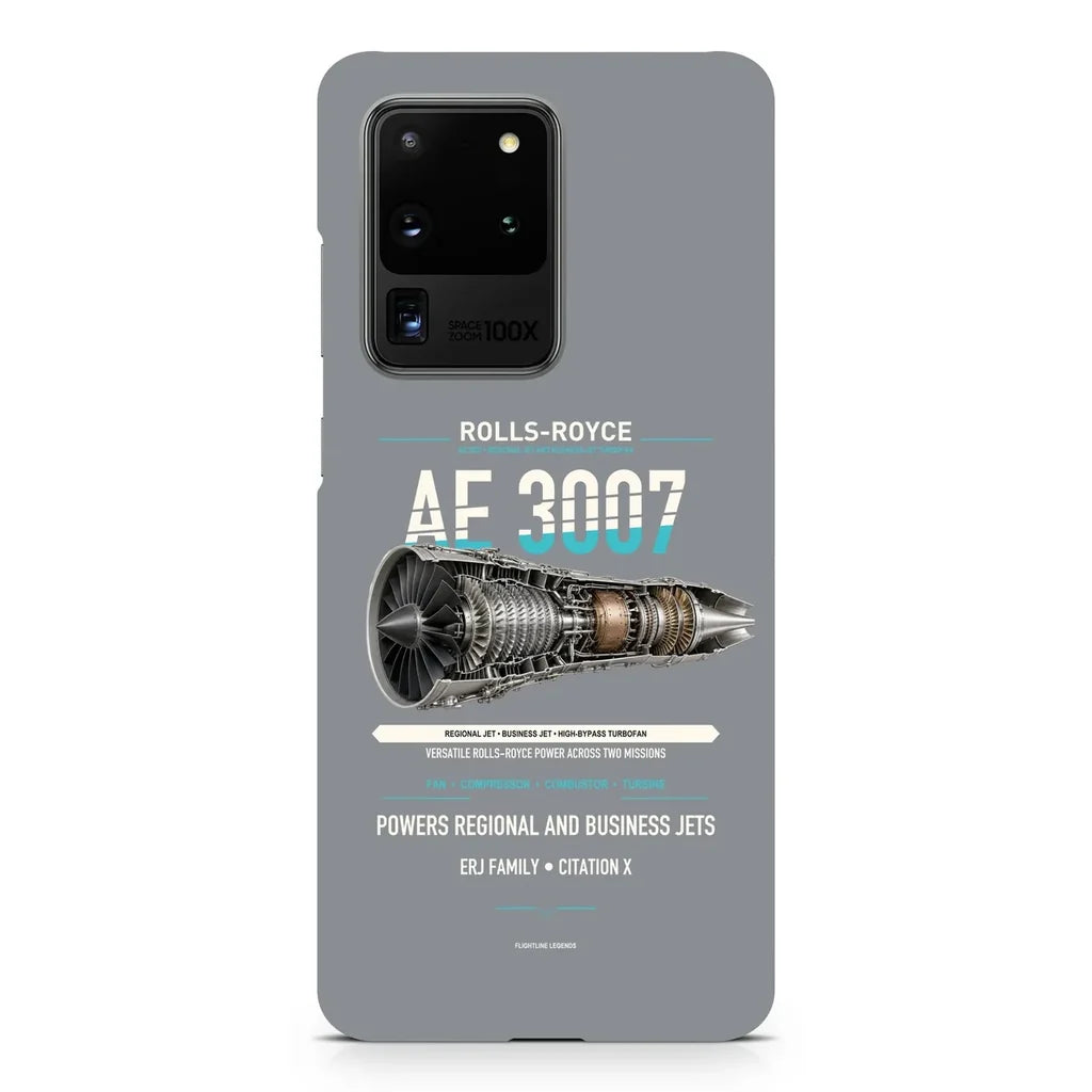 AE 3007 design on samsung case - gray