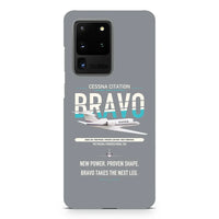 Thumbnail for Cessna Citation Bravo design on samsung case - gray