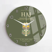 Thumbnail for Hannover Airport HAJ Wall-Clock No-Frame - Green Army