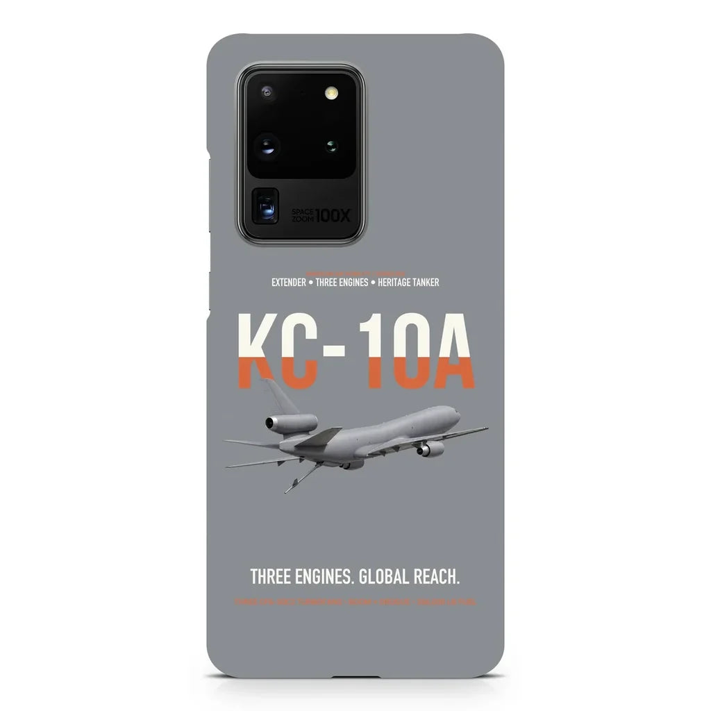 KC-10A EXTENDER design on samsung case - gray