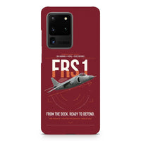 Thumbnail for British Aerospace Sea Harrier FRS.1 design on samsung case - dark red