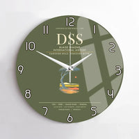 Thumbnail for Blaise Diagne International Airport DSS  Dakar-Diass Wall-Clock No-Frame - Green Army