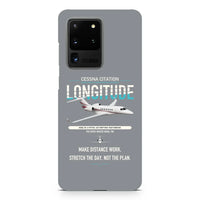 Thumbnail for Cessna Citation Longitude design on samsung case - gray