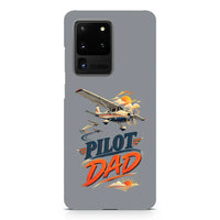 Thumbnail for Pilot Dad design on samsung case - gray