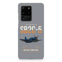 Thumbnail for SB2C-5 Helldiver design on samsung case - gray