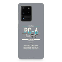 Thumbnail for Pilatus PC-6 Porter design on samsung case - gray