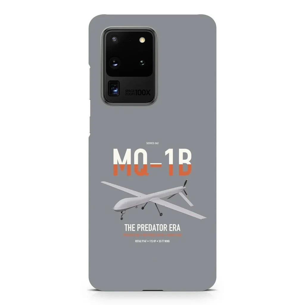 MQ-1B Predator design on samsung case - gray