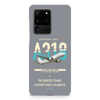 Thumbnail for Airbus A318 design on samsung case - gray