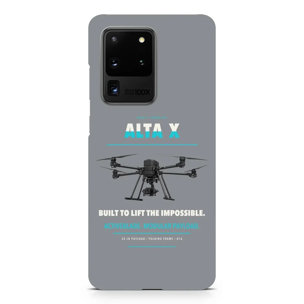 Freefly Alta X design on samsung case - gray
