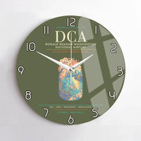 Thumbnail for Ronald Reagan Washington National Airport DCA Wall-Clock No-Frame - Green Army