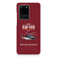 Thumbnail for Leonardo AW169 design on samsung case - dark red